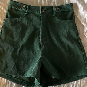 midlength high waist shorts